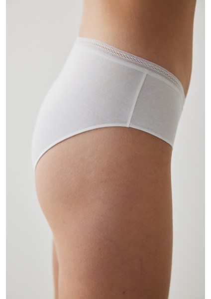 Easy Pamuklu Trim Hipster Külot