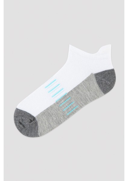 Erkek Çocuk Sarı-Gri Basic 2li Patik Çorap fiyatları