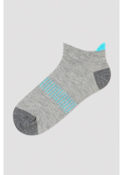 Erkek Çocuk Sarı-Gri Basic 2li Patik Çorap modelleri