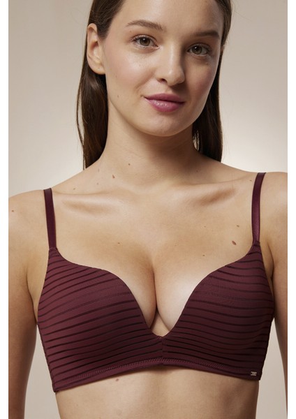 Dekolte Push Up Essent Bordo Sütyen fiyatları