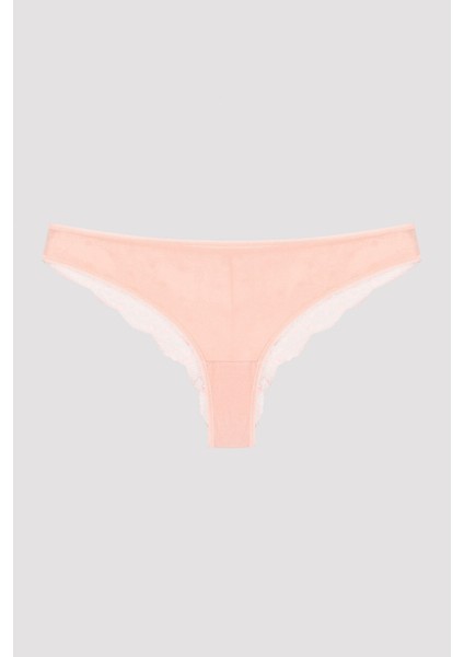 Hot Summer Lacy Back Dantel 3'lü Çok Renkli Brazilian Külot fırsatları