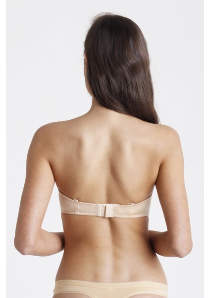 Wow Straplez Push Up Dolgulu Sütyen