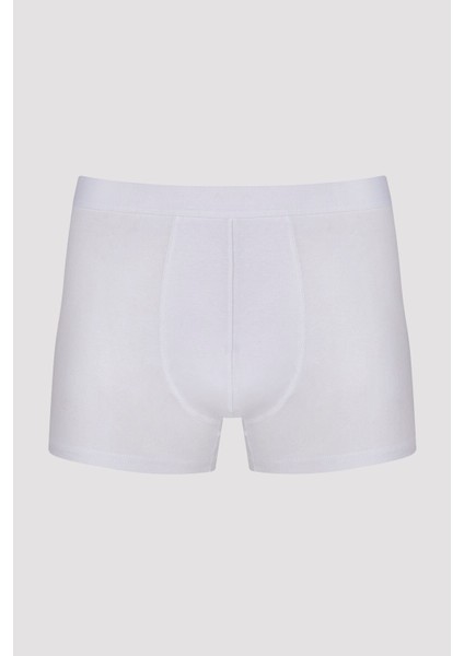 Basic White Tape 3lü Boxer