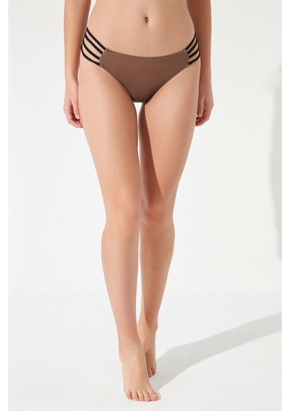 Kadın Bronz Chink Bronze Chic Bikini Altı