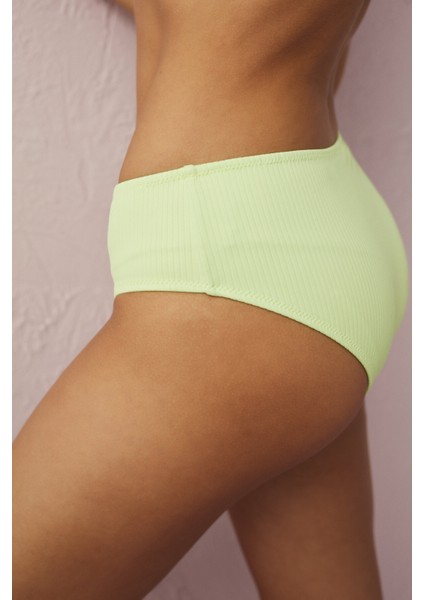 Açık Yeşil Fitilli Hipster Bikini Altı fiyatları