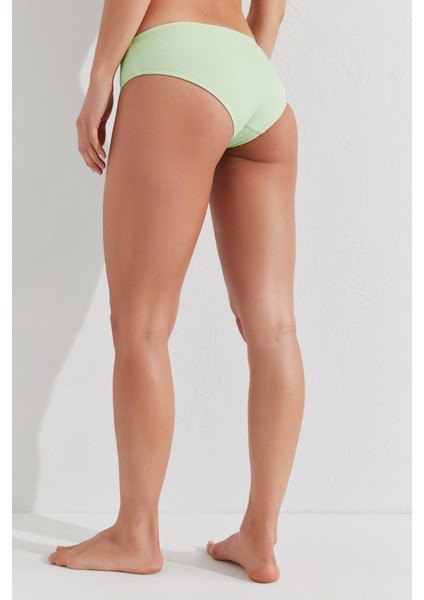 Açık Yeşil Fitilli Hipster Bikini Altı modelleri