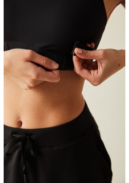 Adjustable Siyah Sütyen