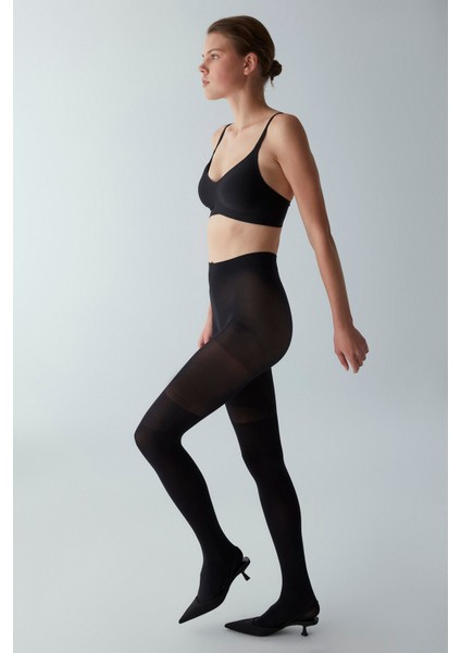 Over Knee Külotlu Çorap | Pcdp623k19sk