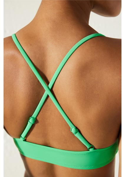 Basic Bralette Top Bikini Üstü