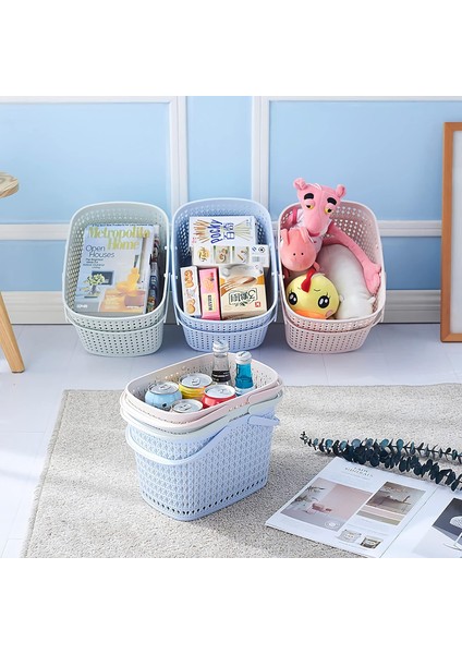 Plastik Duş Rafı, Banyo, Mutfak, Yurt, Organizatör Için Taşınabilir Depolama Sepeti (Yurt Dışından)