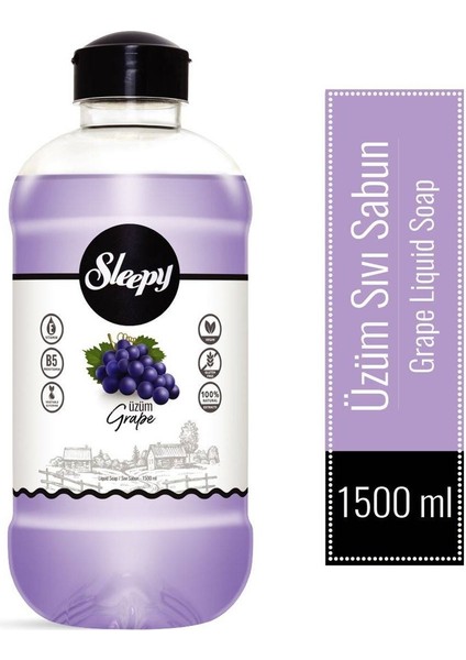 Sıvı Sabun 1500ml Grape/Üzüm (24 Lü Set)