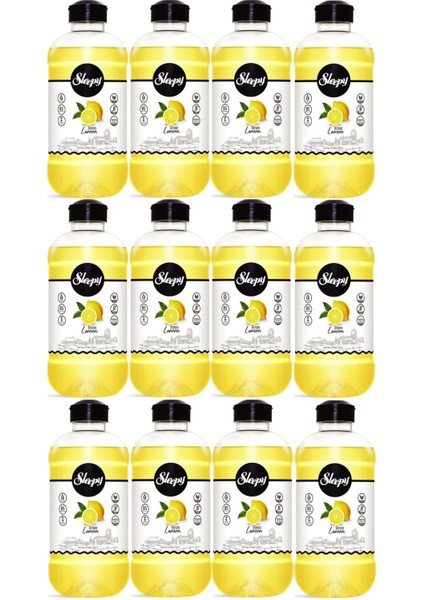 Sıvı Sabun 1500ml Lemon/Limon (12 Li Set)