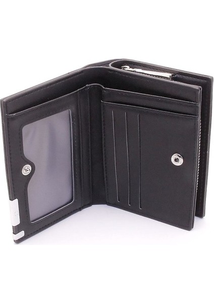 Cüzdan Maxi Kart Bifold - Siyah Siyah (Yurt Dışından)