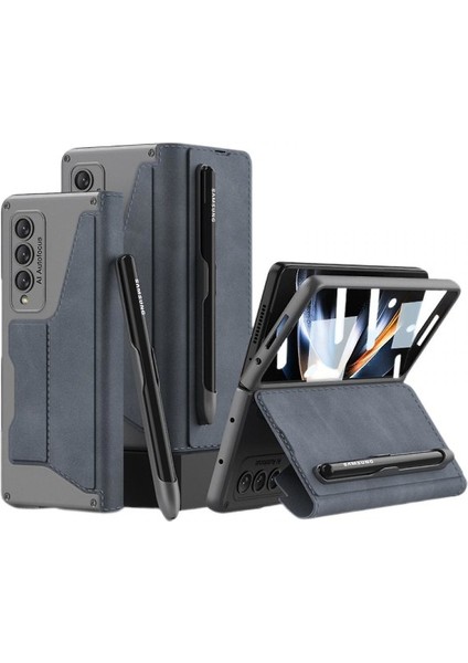 Samsung Galaxy Z Fold 4 Kılıfı Için S Kalem Tutuculu (Yurt Dışından)