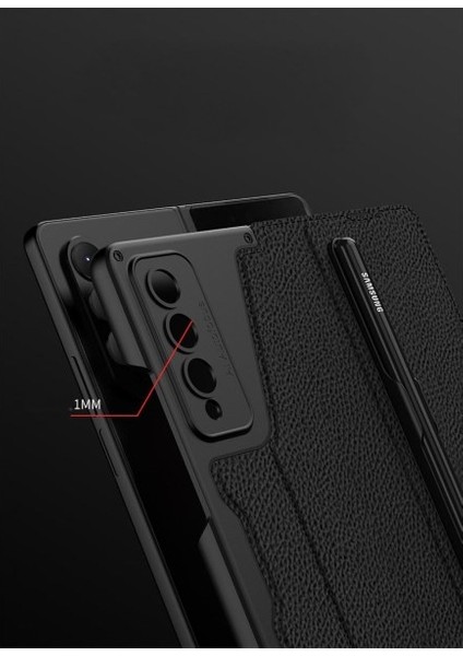 Samsung Galaxy Z Fold 4 Kılıfı Için S Kalem Tutuculu (Yurt Dışından)
