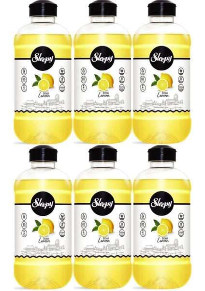 Sıvı Sabun 1500ml Lemon/Limon (6 Lı Set)