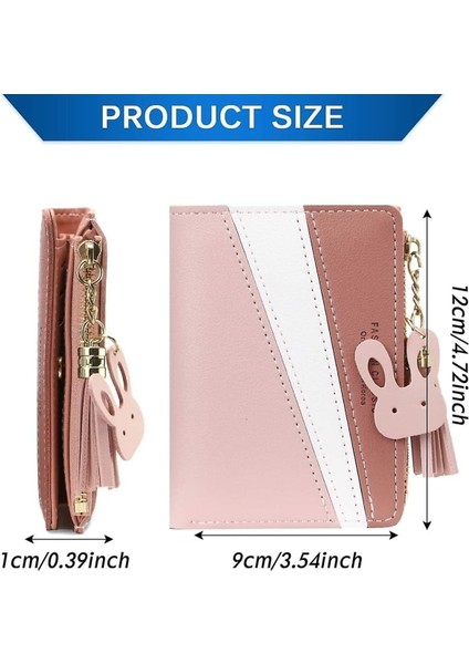 Cüzdan, Kadın, Kart, Fermuar, Pembe (Yurt Dışından)