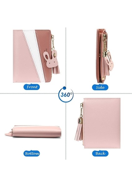 Cüzdan, Kadın, Kart, Fermuar, Pembe (Yurt Dışından)