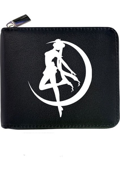 Sailor Moon Anime Cüzdan Bifold Para Cebi Olan Kısa Cüzdan Cüzdan (Yurt Dışından)