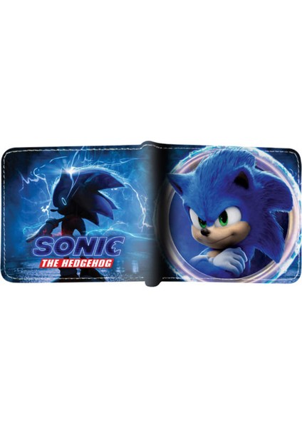 Sonic The Hedgehog Katlanır Kredi Kartı Tutucu Kılıf Para Cüzdanı A (Yurt Dışından)