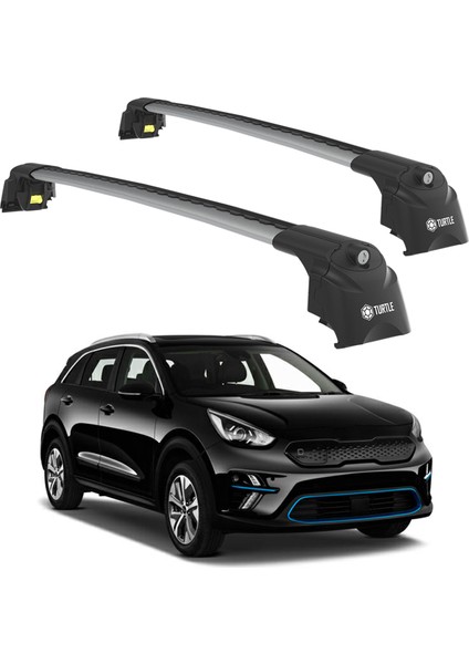 Kia Niro (De) 2017-2023 Turtle Air2 Ara Atkı Gri