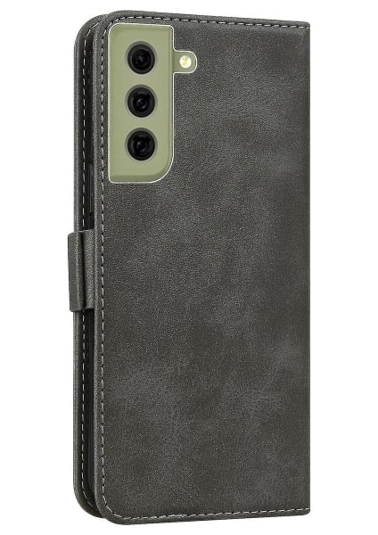 Samsung Galaxy S21 Fe 5g Kılıf Retro Cüzdan Toplama Pu Deri (Yurt Dışından)