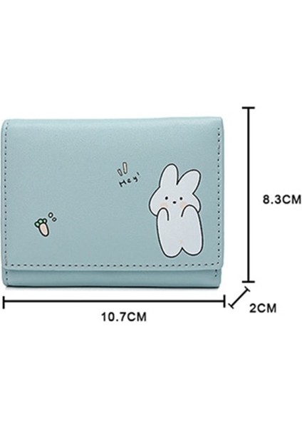 Kısa Cüzdan Bozuk Para Çantası Mavi (Yurt Dışından) fiyatları