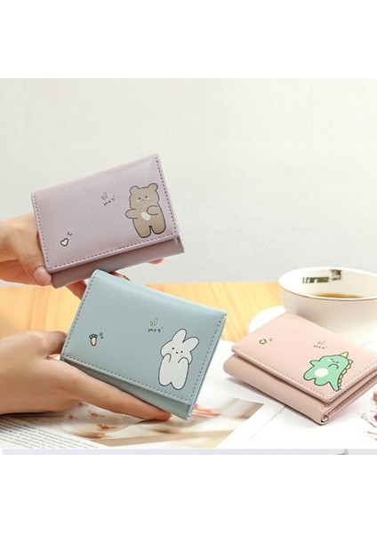 Kısa Cüzdan Bozuk Para Çantası Mavi (Yurt Dışından) fırsatları