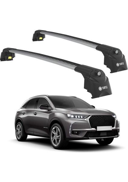 Citroen Ds 7 Crossback 2018-2023 Turtle Air2 Ara Atkı Gri