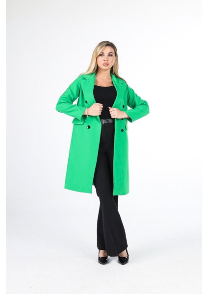 Benetton Klasik Yaka Kapamasız Ceket 0809116.435