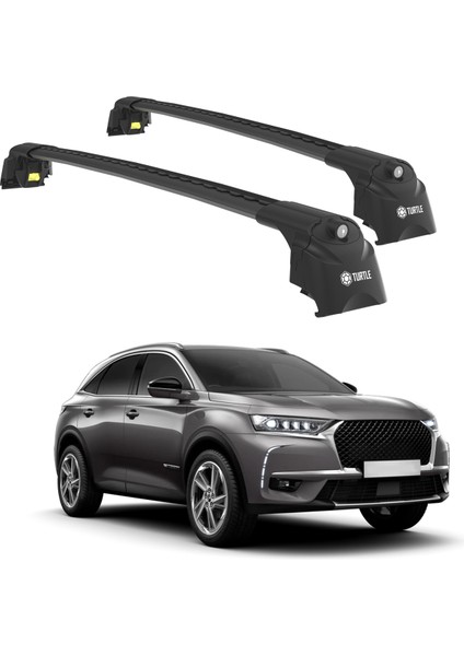 Citroen Ds 7 Crossback 2018-2023 Turtle Air2 Ara Atkı Siyah