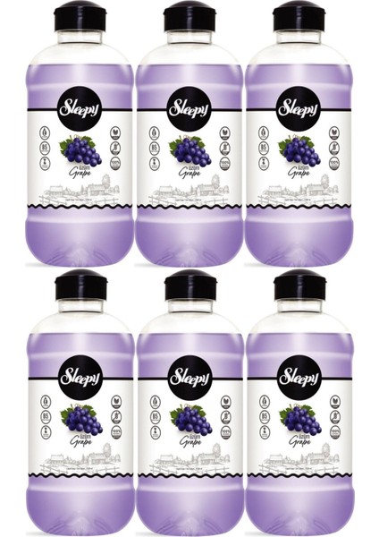 Sıvı Sabun 1500ml Grape/Üzüm (6 Lı Set)