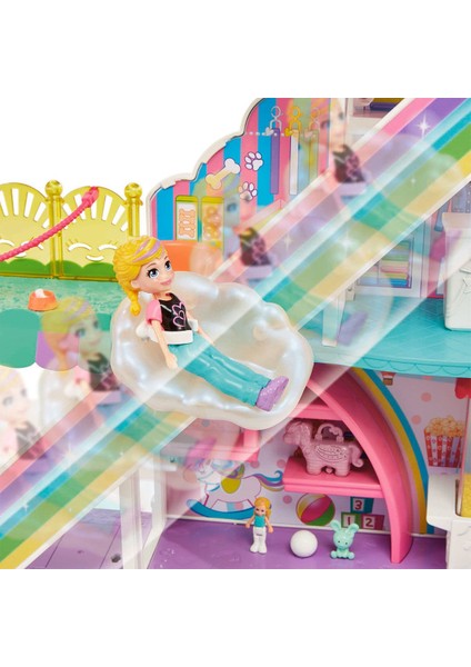 Fabbatoys Polly Pocket Gökkuşağı Alışveriş Merkezi Oyun Seti fırsatları