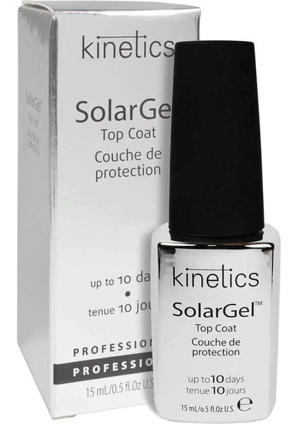 Solar Gel Top Coat Günlük Oje Için Top Coat 15ml