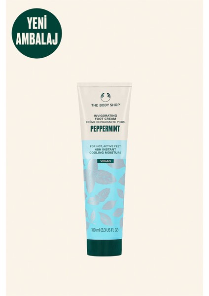 The Body Shop Peppermint Canlandırıcı Ayak Kremi 100 ML