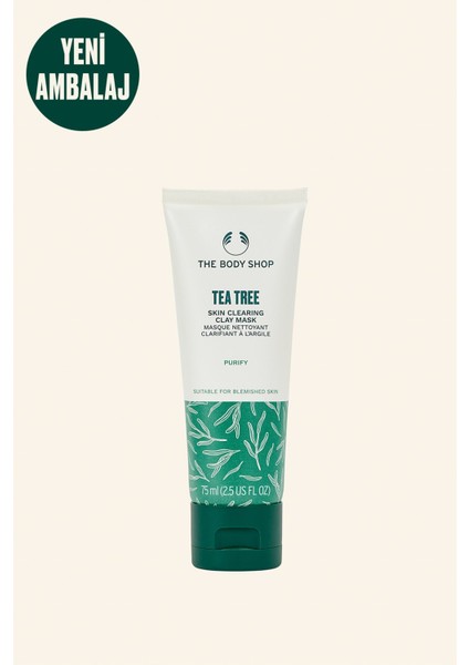 The Body Shop Çay Ağacı Arındırıcı Kil Maskesi 75 ML