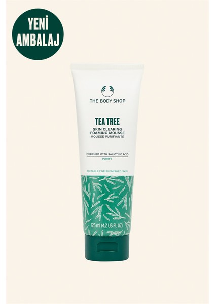 The Body Shop Çay Ağacı Tea Tree Yüz Yıkama Köpüğü 125 ML