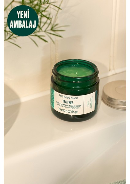 The Body Shop Çay Ağacı Tea Tree Gece Maskesi 75 ML