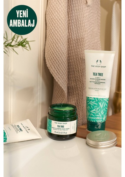 The Body Shop Çay Ağacı Tea Tree Gece Maskesi 75 ML