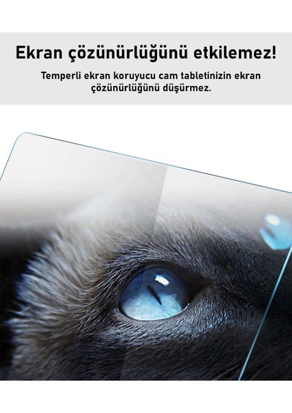 Xiaomi Pad 6 11 Inç Temperli Ekran Koruyucu Kırılmaz Cam Glass 2023