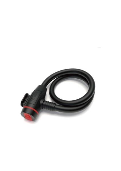 Brıvıga Kablo Kilit Anahtarlı 2518 Siyah 12X1120