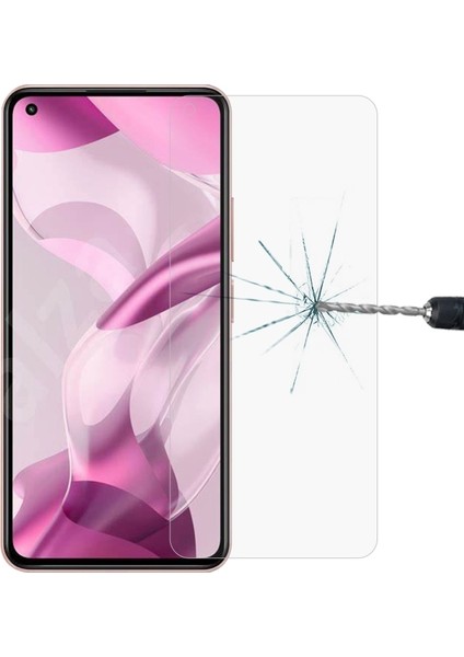 Xiaomi Mi 11 Lite ile Uyumlu Ekran Koruyucu Şeffaf Temperli Kırılmaz Cam Ekran Koruyucu