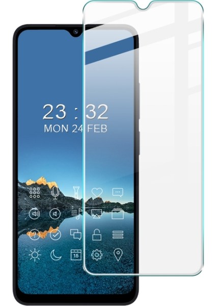 Xiaomi Redmi 12C ile Uyumlu Ekran Koruyucu Şeffaf Temperli Kırılmaz Cam Ekran Koruyucu