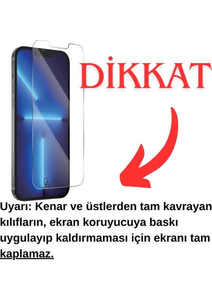 Xiaomi Redmi 12C ile Uyumlu Ekran Koruyucu Şeffaf Temperli Kırılmaz Cam Ekran Koruyucu