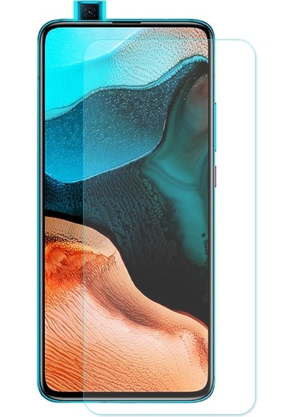 Xiaomi Redmi K30 Pro ile Uyumlu Ekran Koruyucu Şeffaf Temperli Kırılmaz Cam Ekran Koruyucu