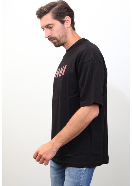 Jordan Baskılı Oversize T-Shirt