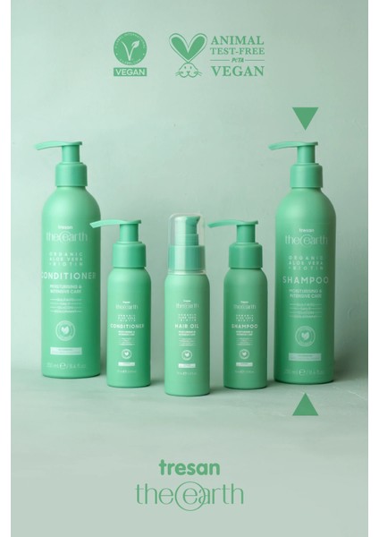 Organic Aloe Vera +Biotin Şampuan 250 Ml