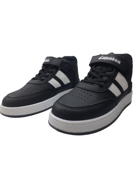 Unısex Siyah-Beyaz Ortopedik Taban Günlük Bot Ayakkabı LAFNTEN265-1 fiyatları