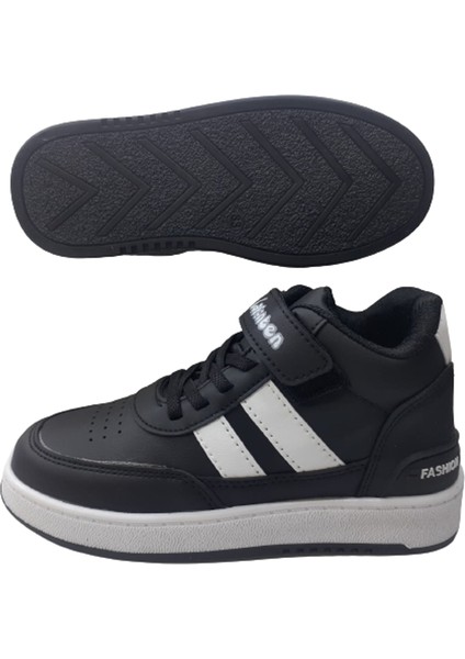 Unısex Siyah-Beyaz Ortopedik Taban Günlük Bot Ayakkabı LAFNTEN265-1 modelleri