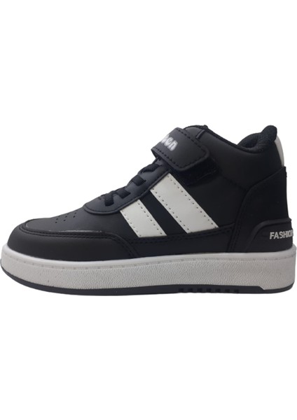 Unısex Siyah-Beyaz Ortopedik Taban Günlük Bot Ayakkabı LAFNTEN265-1 indirimleri